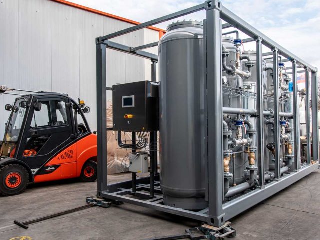 In-frame-oxygen-PSA-for-basalt-fibre-production