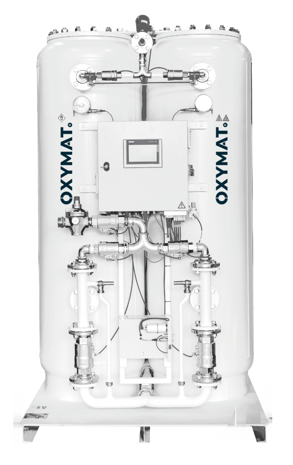 Twin-tower-oxygen-generator-for-medical-use