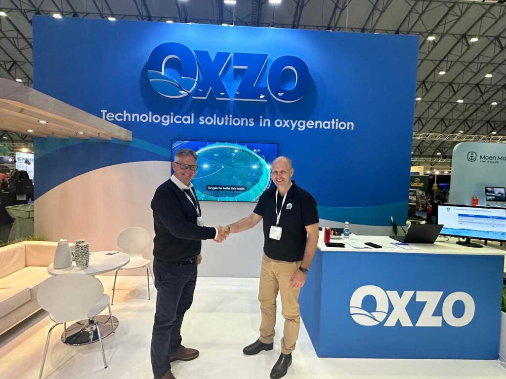 Aquaculture partenrship between Oxzo and Oxymat