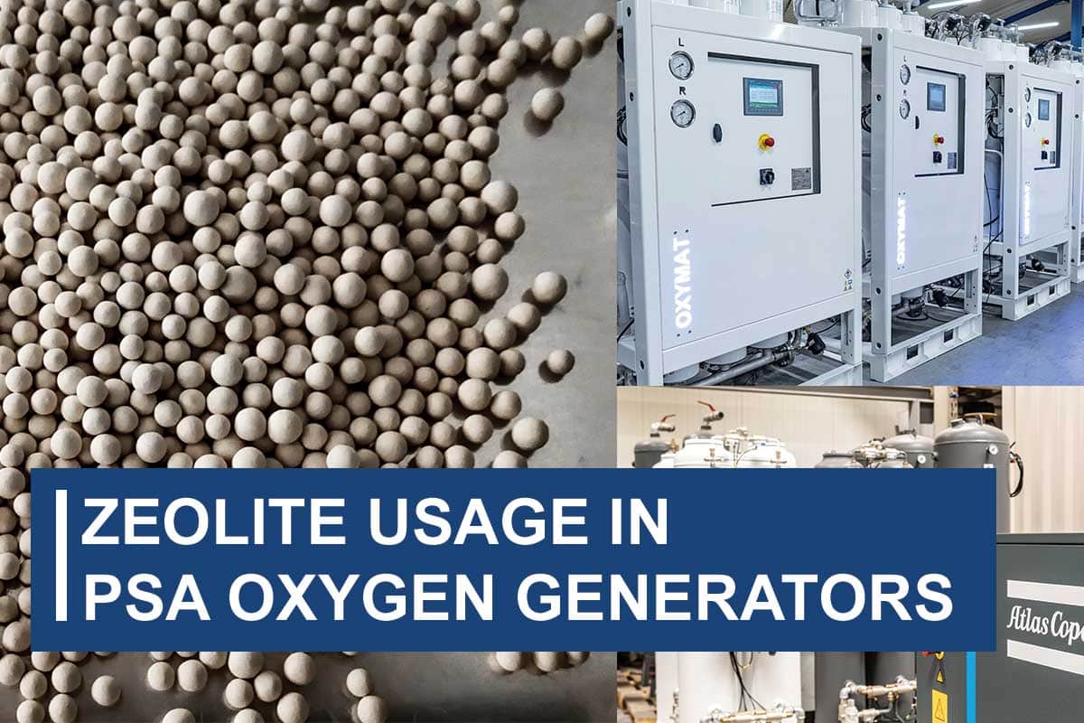 Zeolite for PSA oxygen generators